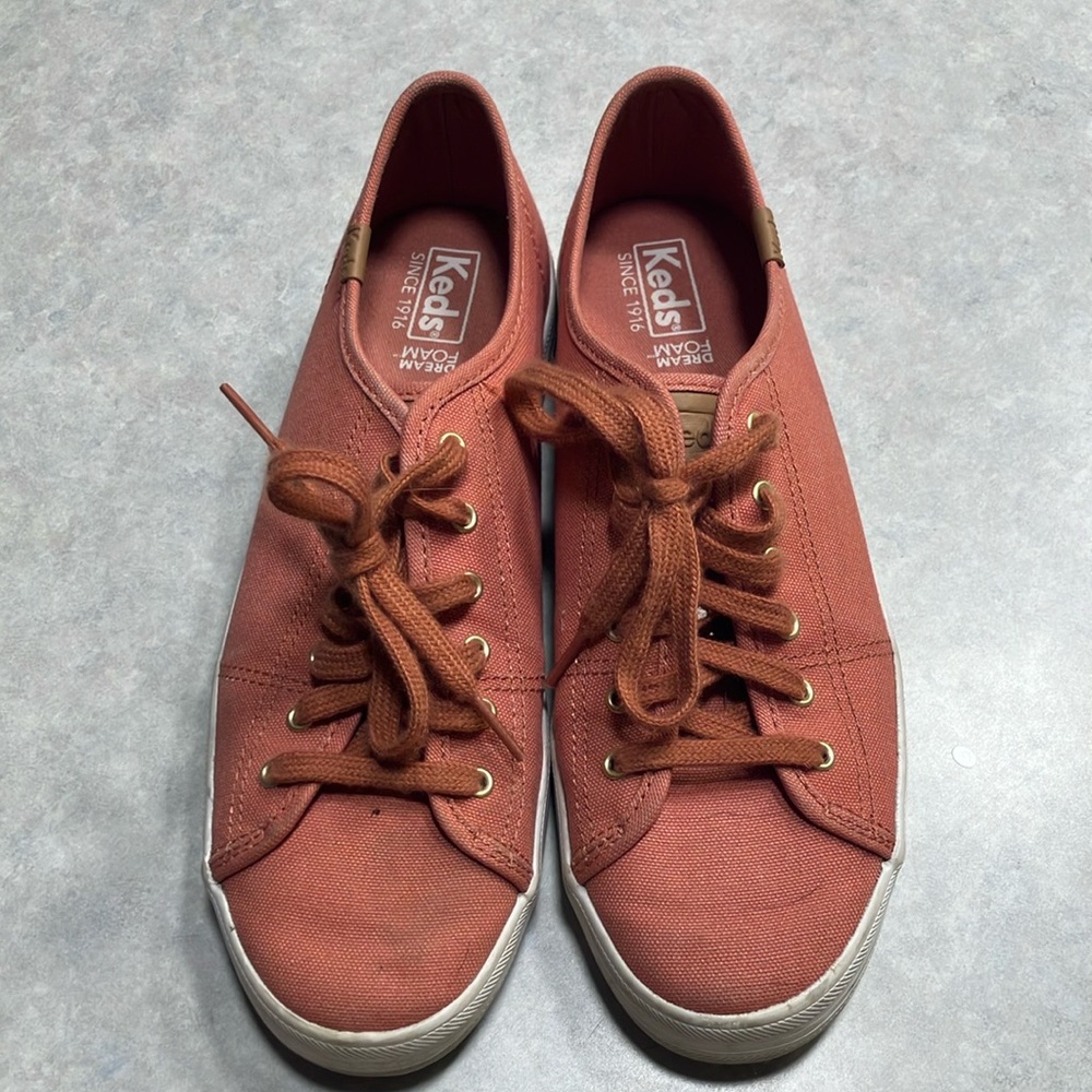 Keds Rust Canvas Sneakers - image 1